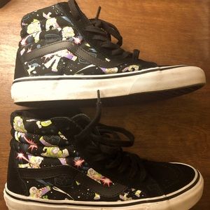 Vans Disney Toy Story Buzz Lightyear Black Shoes